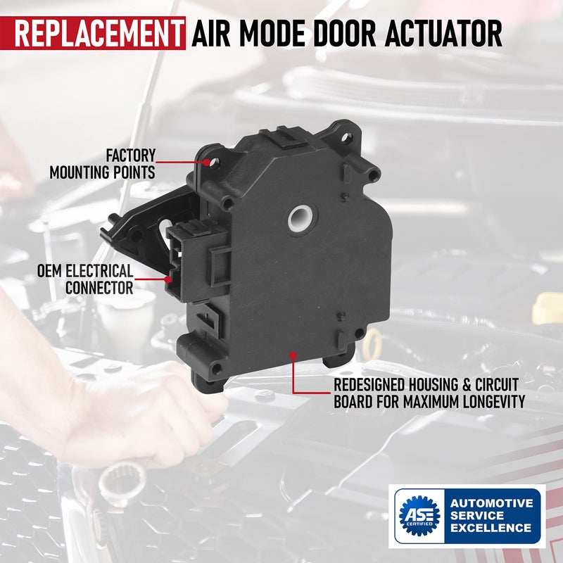 AA Ignition HVAC Air Blend Door Actuator Mode - Compatible with Lexus Vehicles - 97-05 GS300, GS400, GS430, IS300, RX300, 2002-2010 SC430 - Replaces 8710630371, 604-917, 87106-30371, 604917 - Heater Servo Unit - Image 5